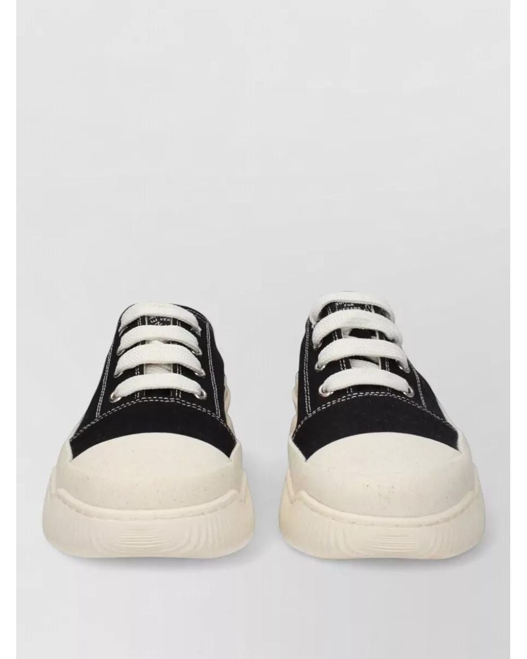 Stella McCartney White Canvas Low-Top Sneakers