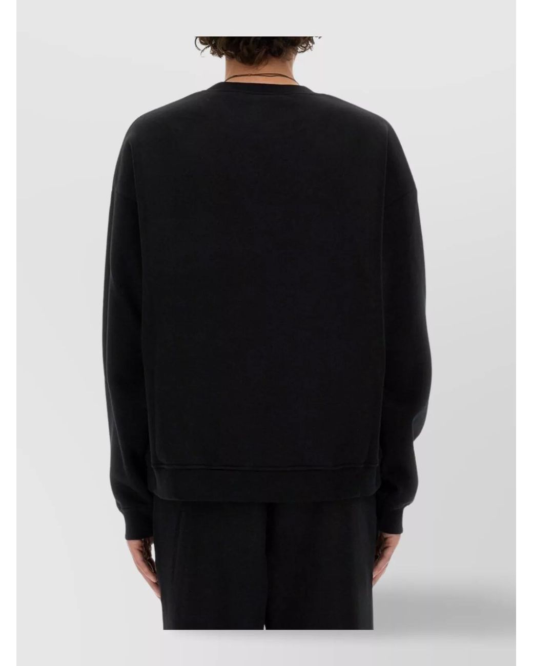 DSquared² Black Relaxed-Fit Sweatshirt for men