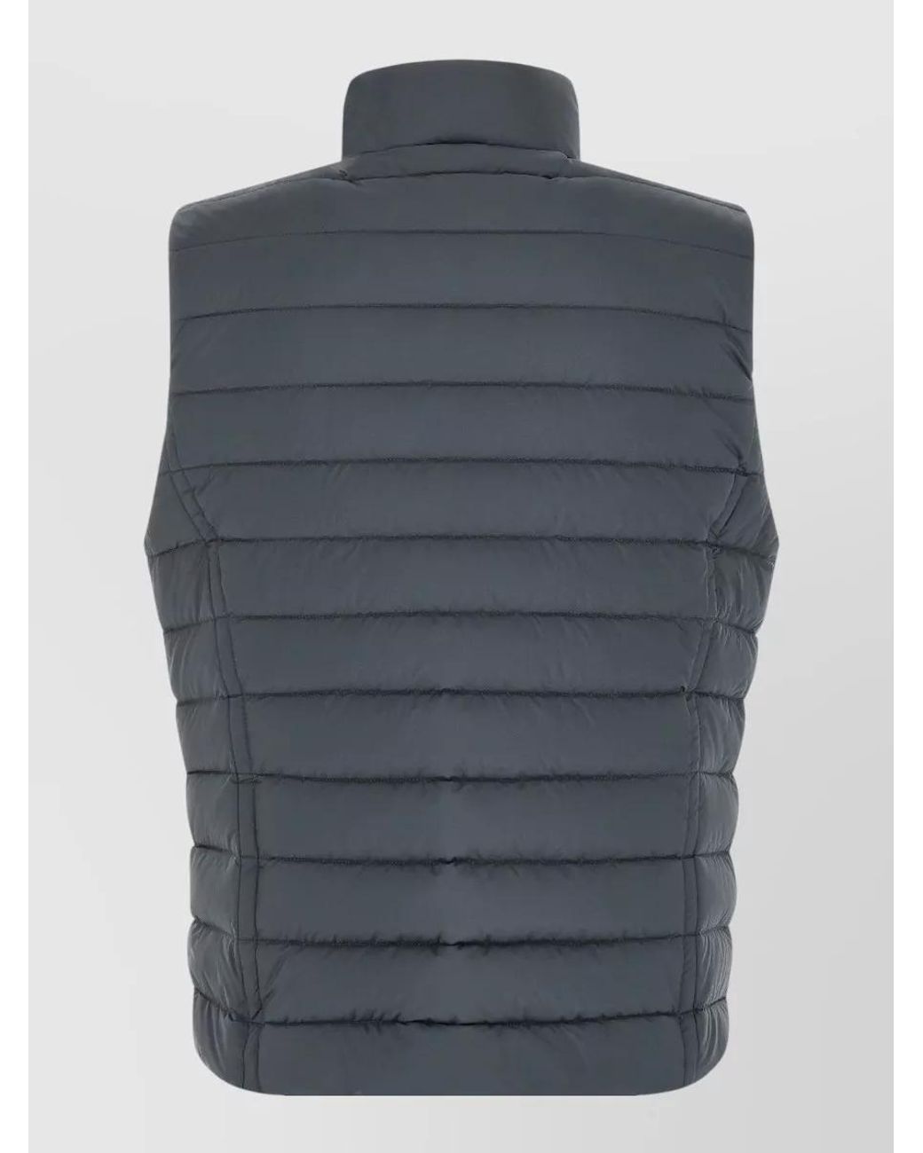 Moorer Blue Quilted Down Gilet for men
