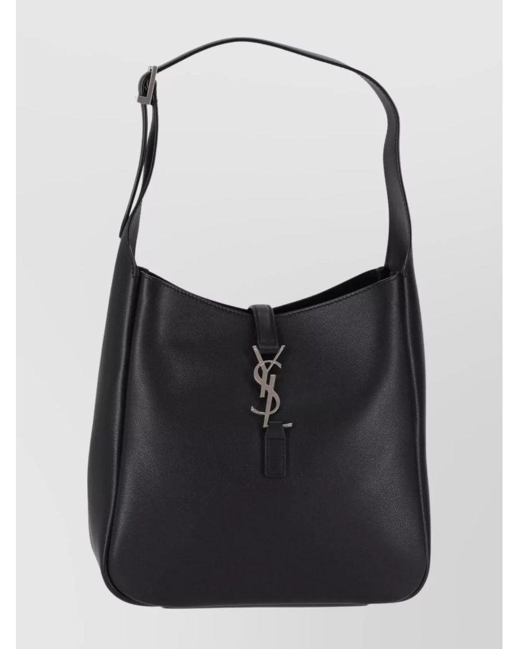 Saint Laurent Black Le 5 À 7 Micro Leather Shoulder Bag