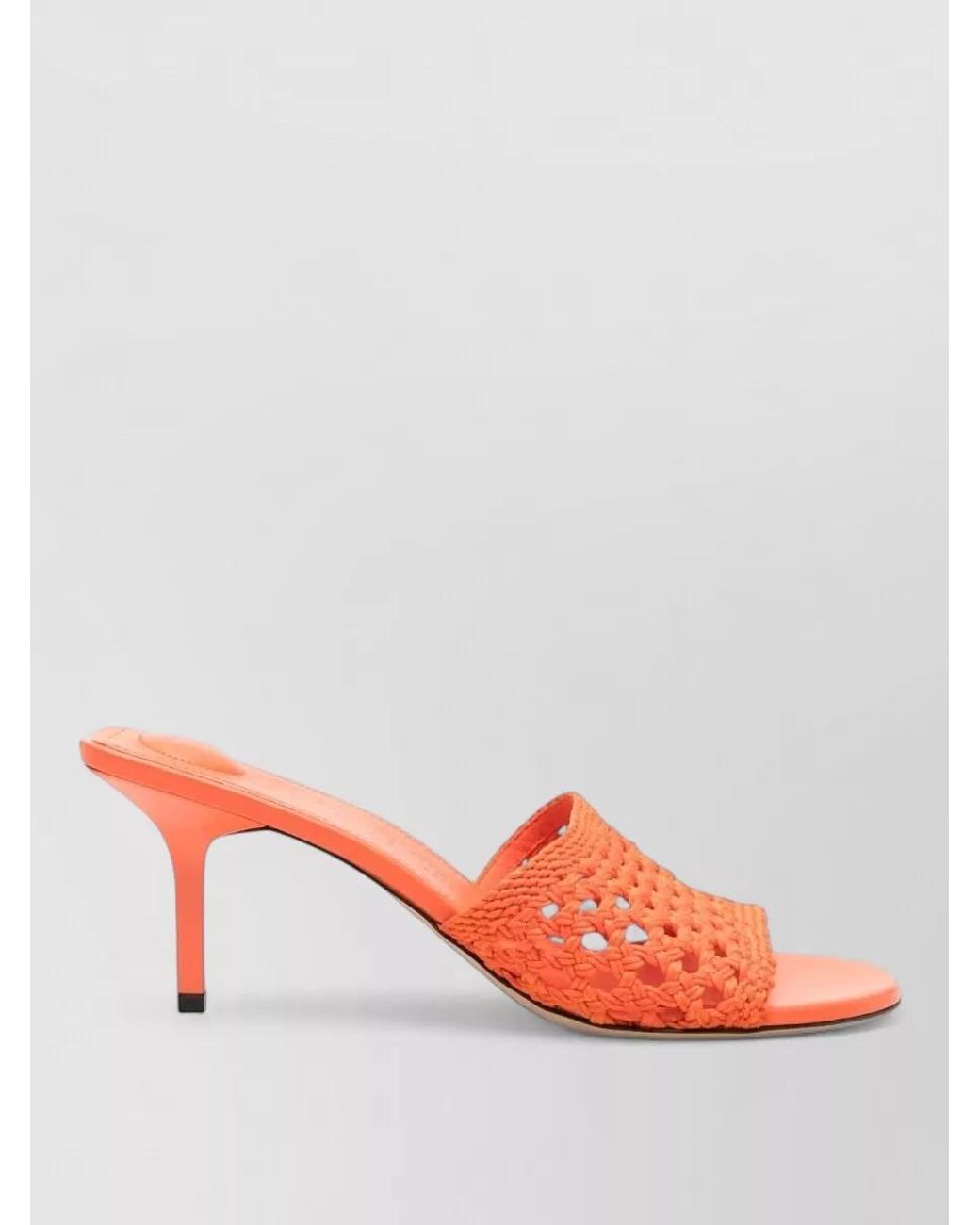 Jacquemus Pink Leather Mules