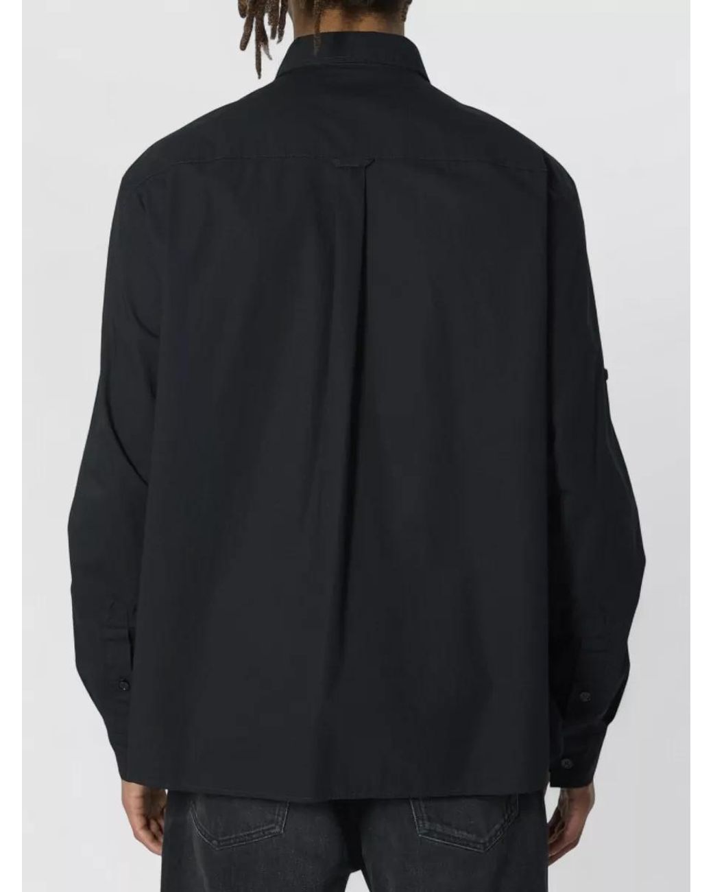 Dolce & Gabbana Blue Dolce&Gabbana Military Shirt for men