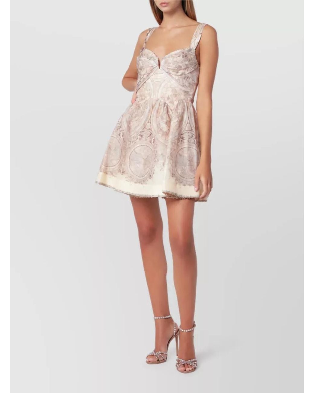Zimmermann White Mini Dress