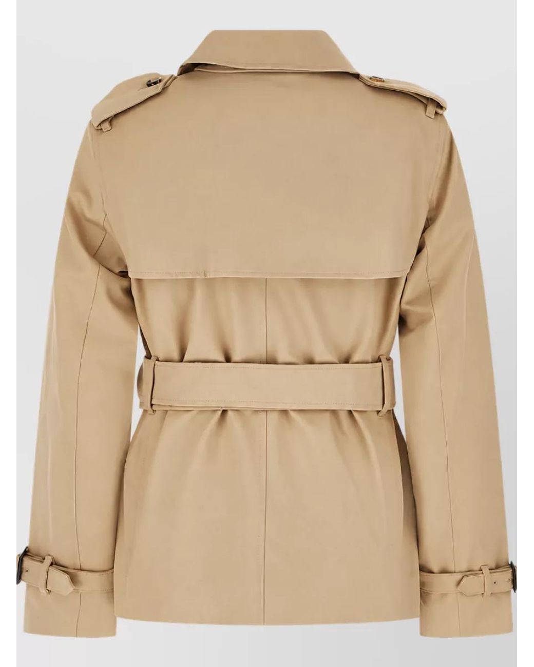 Burberry Natural Cotton Trench Jacket