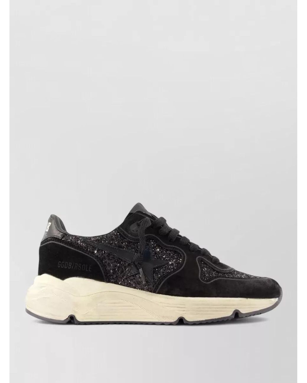 Golden Goose Deluxe Brand Black Leather Low-Top Sneakers
