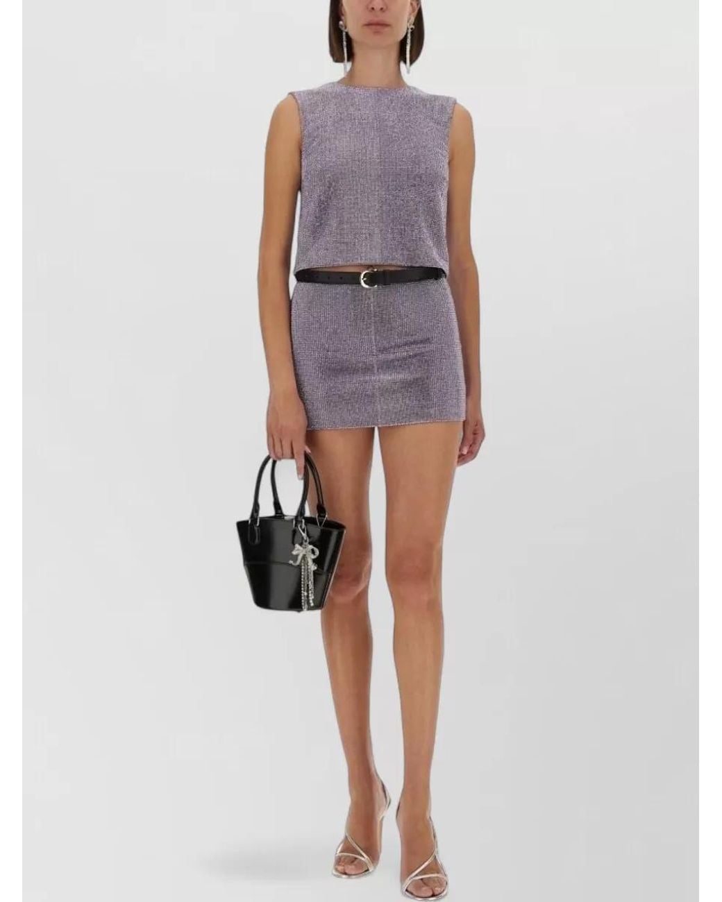 Self-Portrait Multicolor Mini Dress