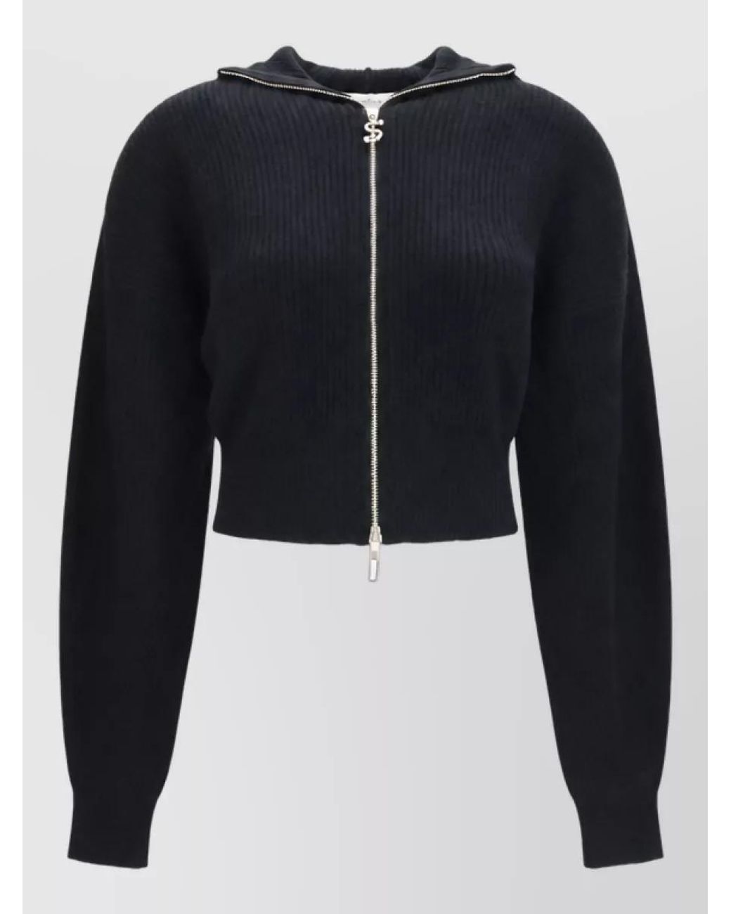 Max Mara Black Wool Fitted Jacket