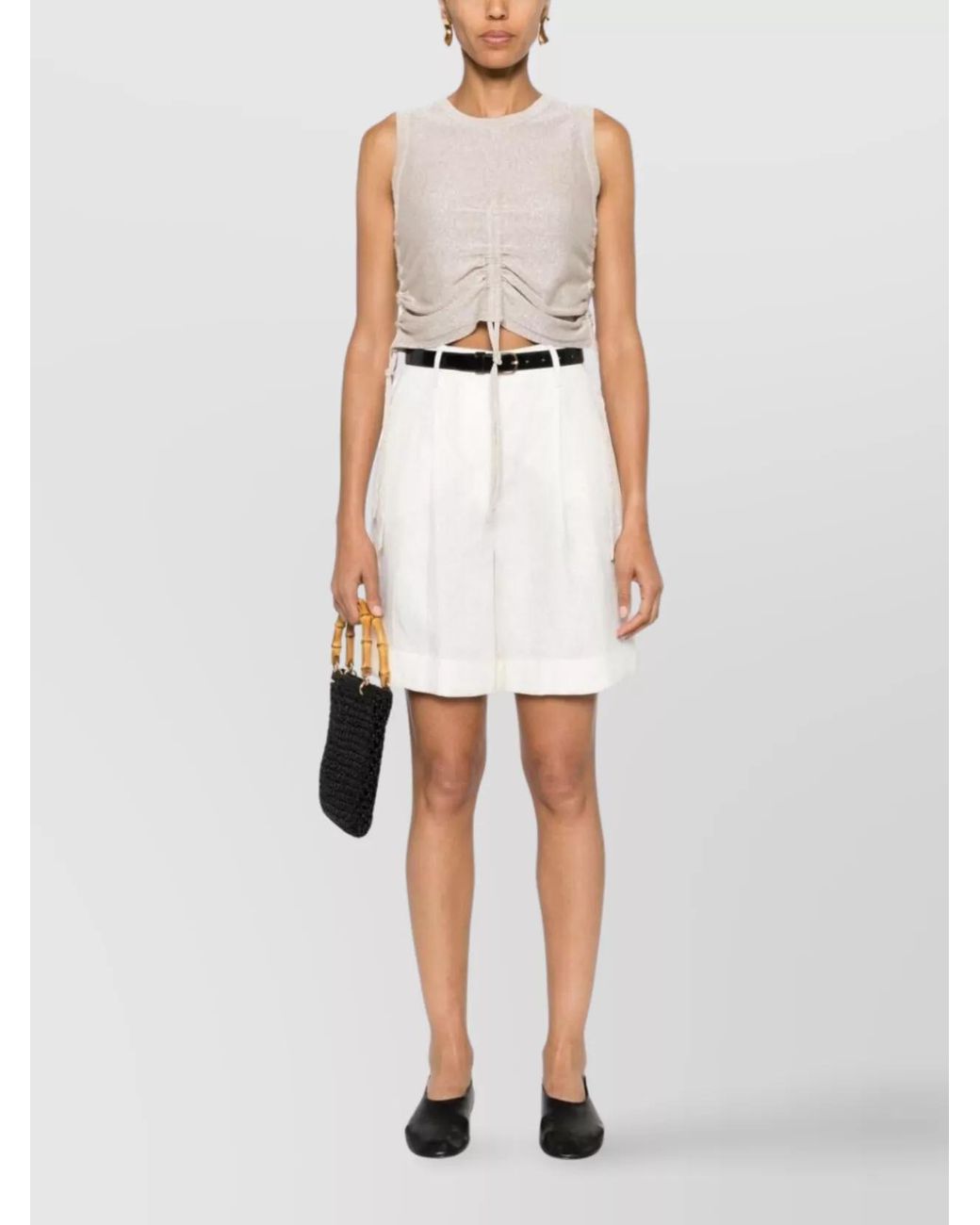 ERMANNO FIRENZE White Tank Top