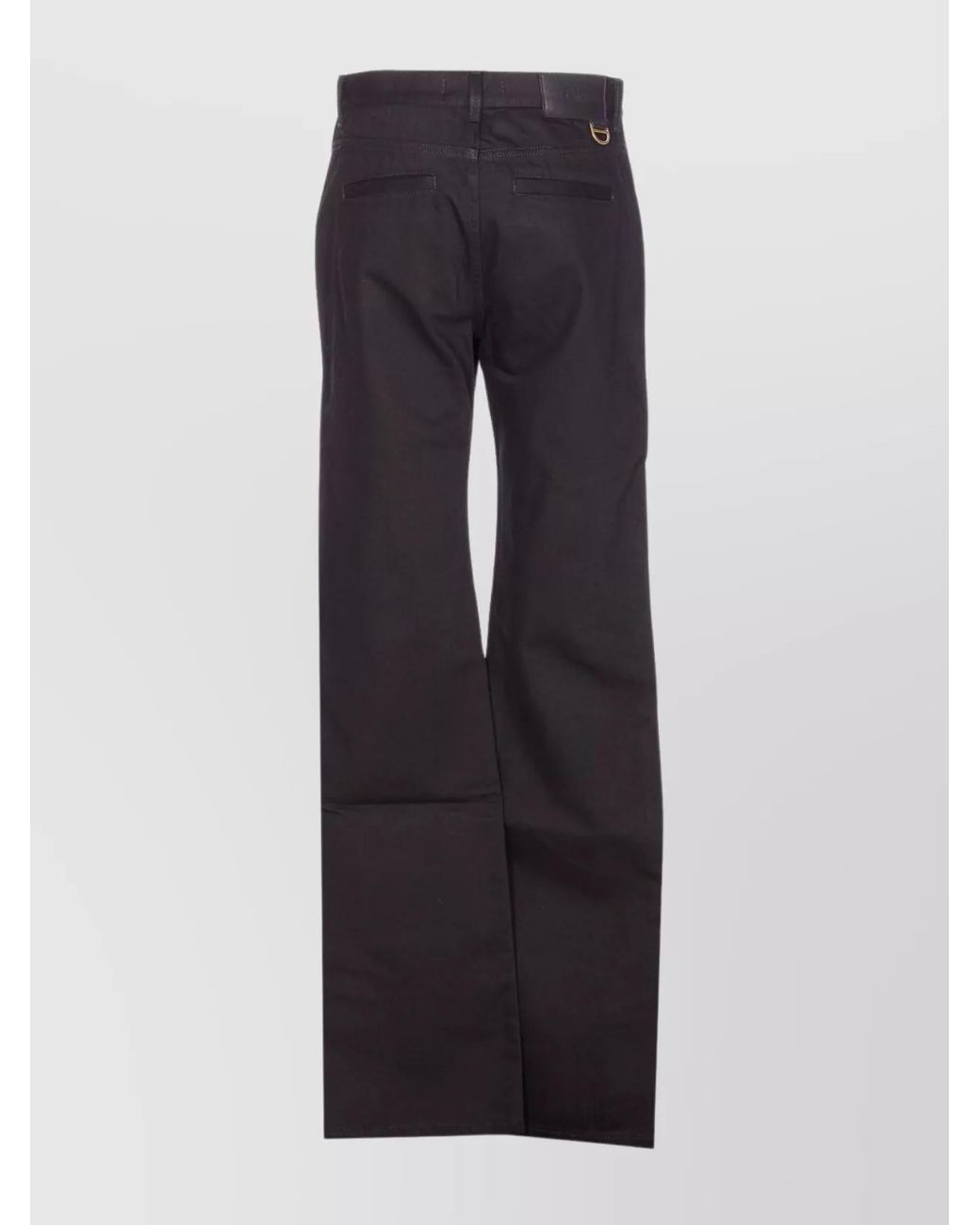 Chloé Blue Cotton Straight-Leg Jeans