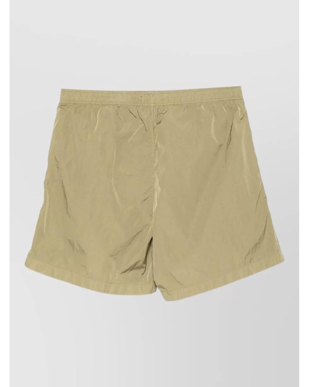 C P Company Natural Nylon Swim Shorts for men