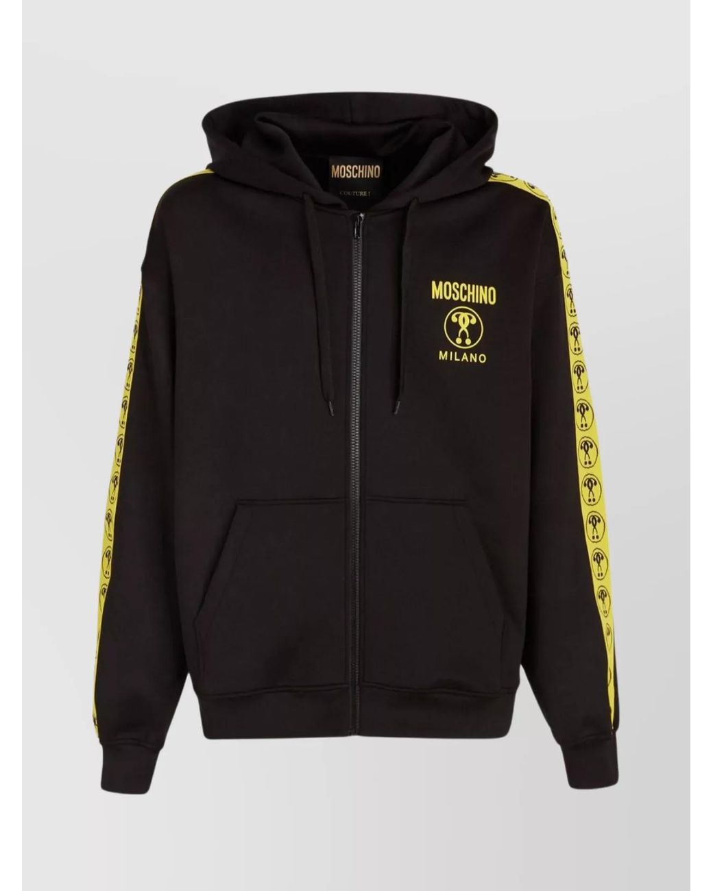 Moschino Black Logo Hoodie for men