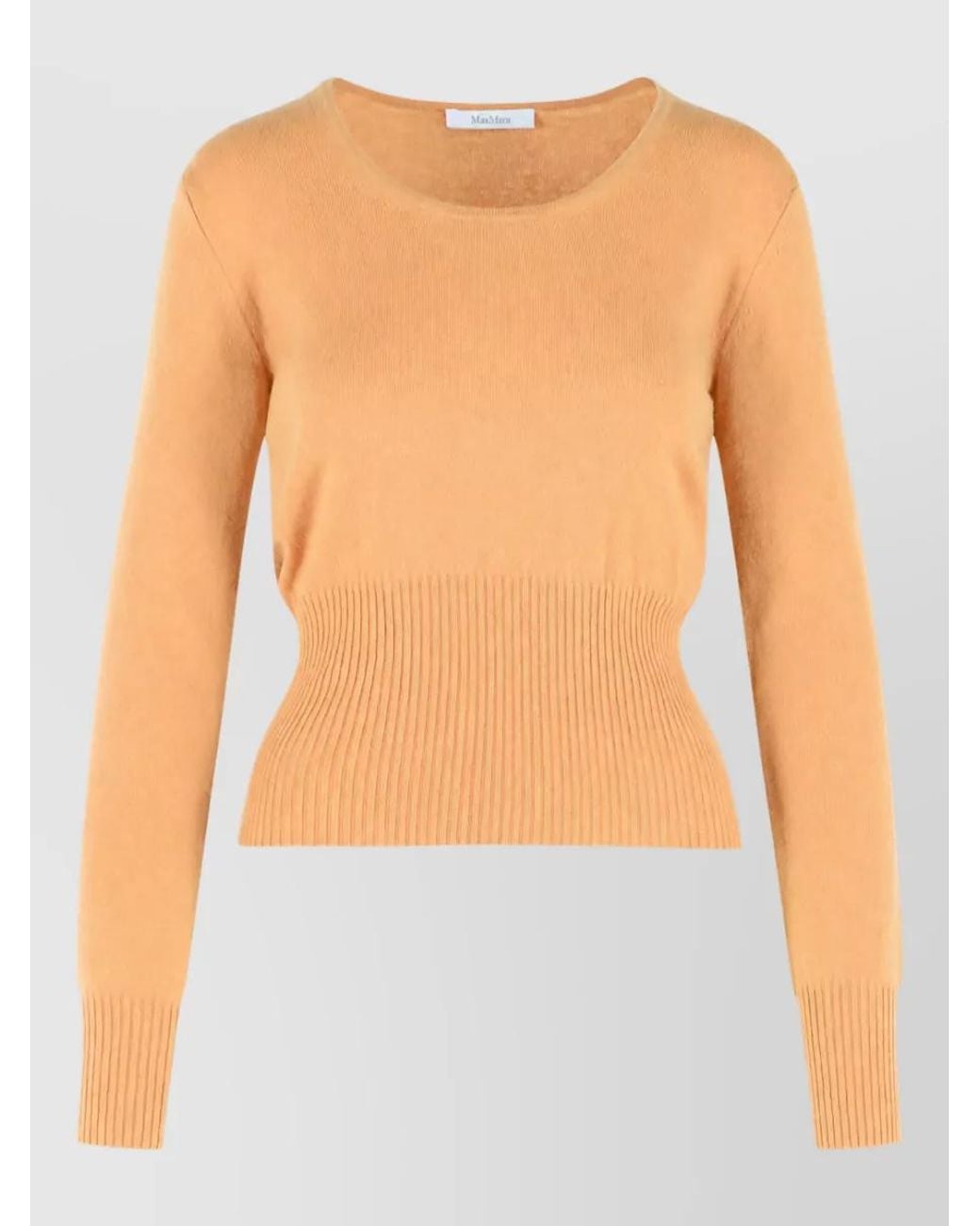 Max Mara Blue Cashmere Wool Sweater