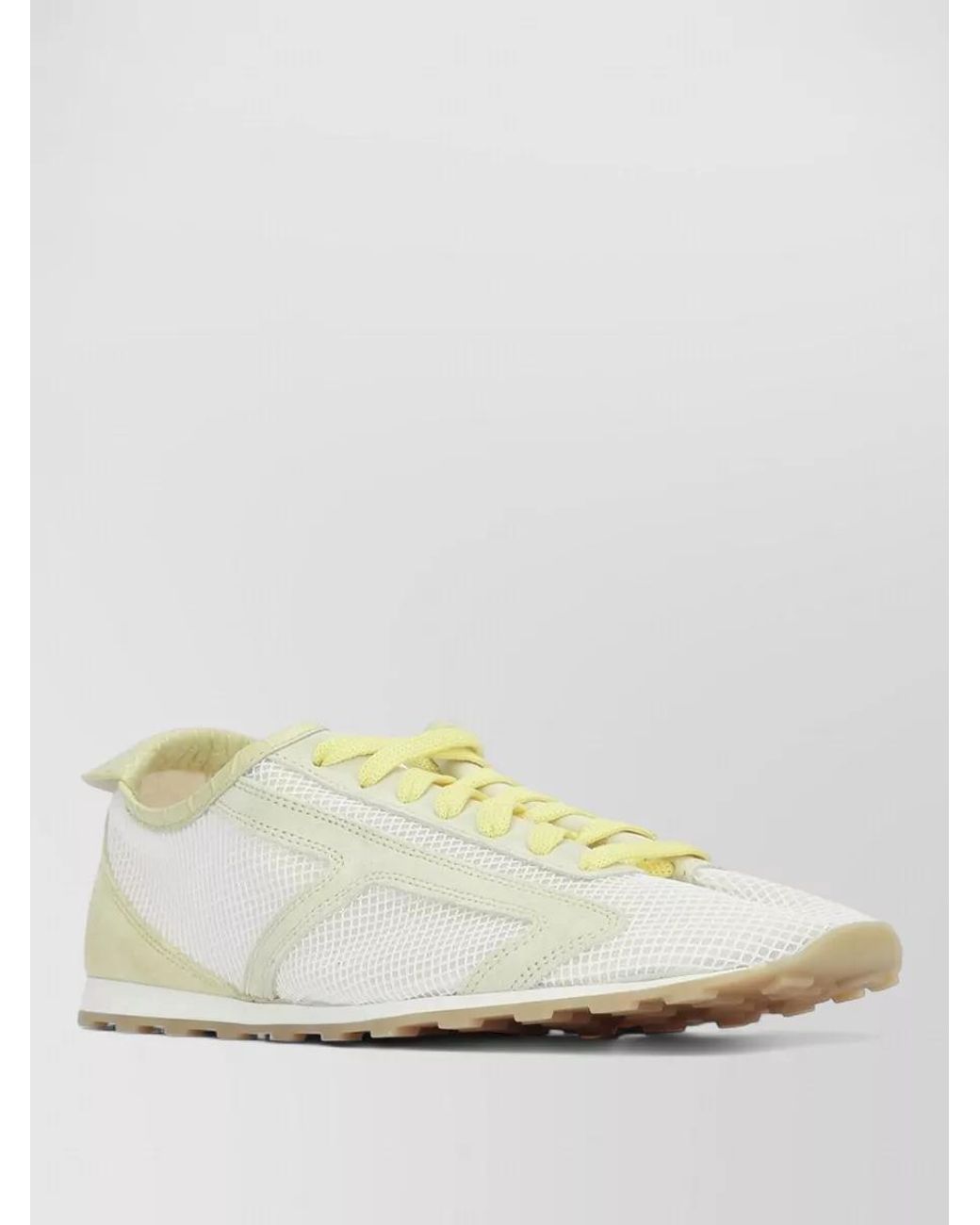 Jacquemus Natural Lace-Up Sneakers for men