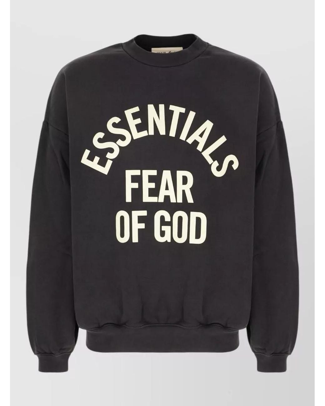 Fear Of God Black Cotton Tank Top for men