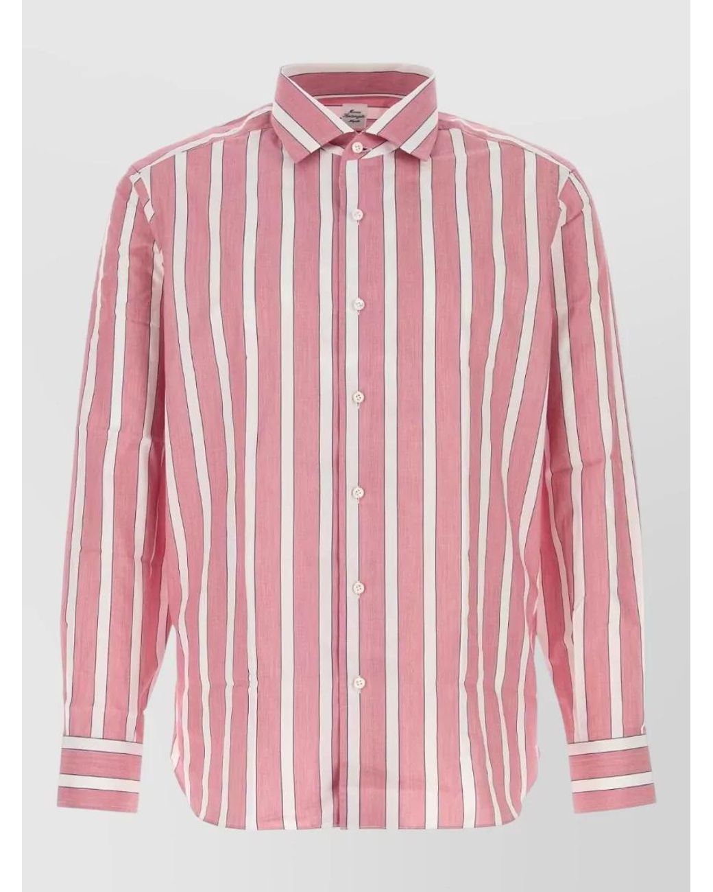 Junya Watanabe Pink Embroidered Poplin Shirt for men