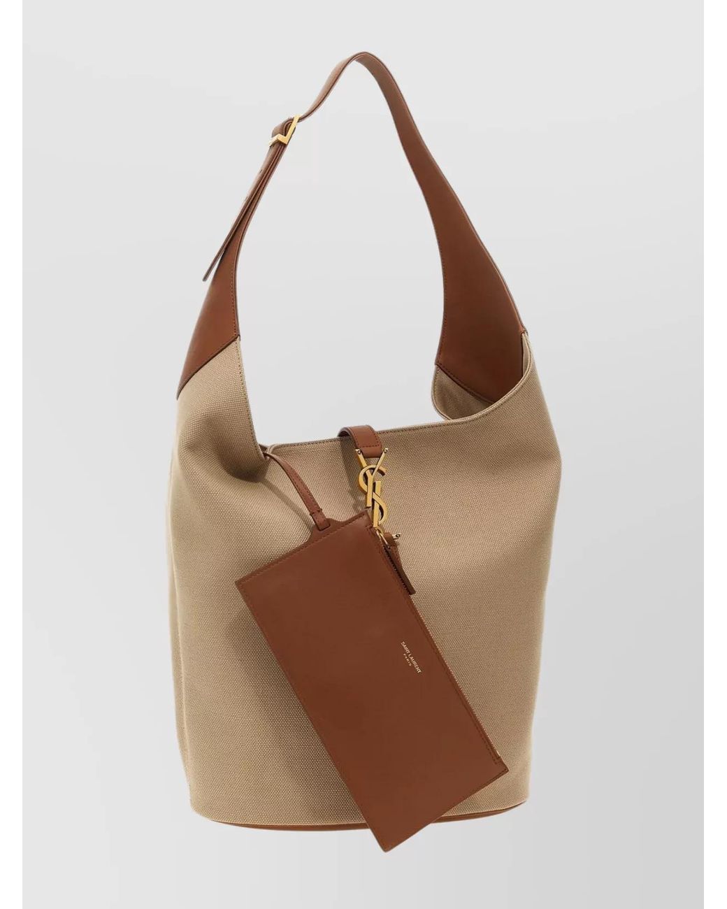 Saint Laurent Natural Le 5 À 7 Shoulder Bag