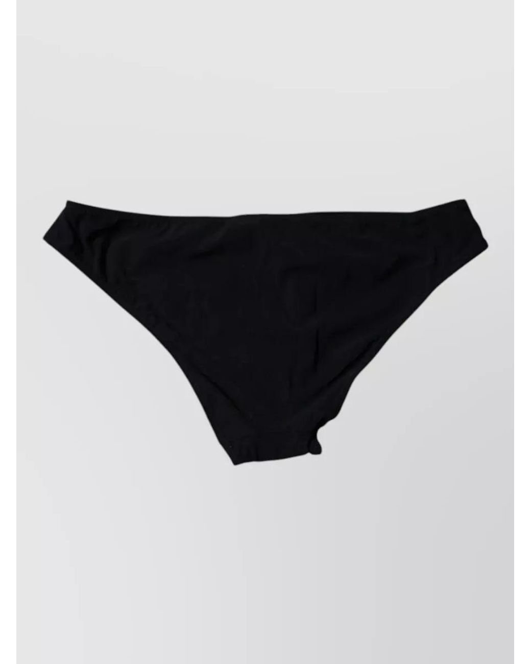 Dolce & Gabbana Black Mid-Rise Bikini Briefs