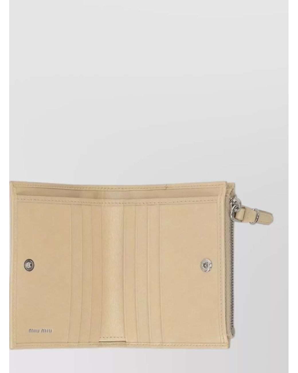 Miu Miu Natural Leather Purse