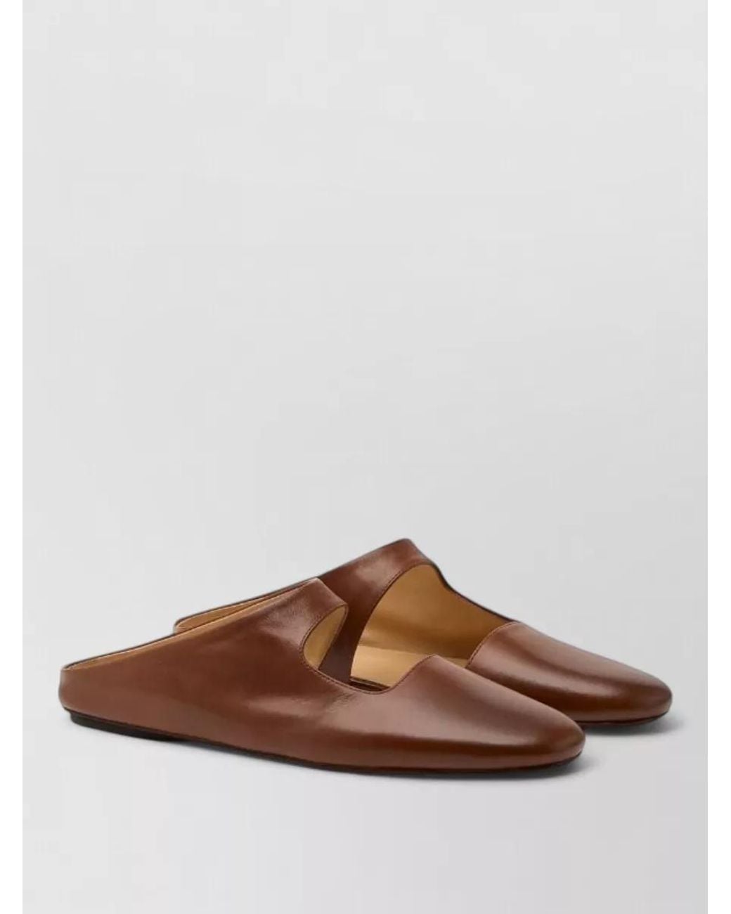 Marsèll Brown Leather Mules