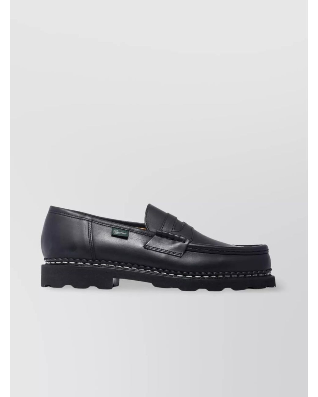Paraboot Blue Leather Reims Loafers for men