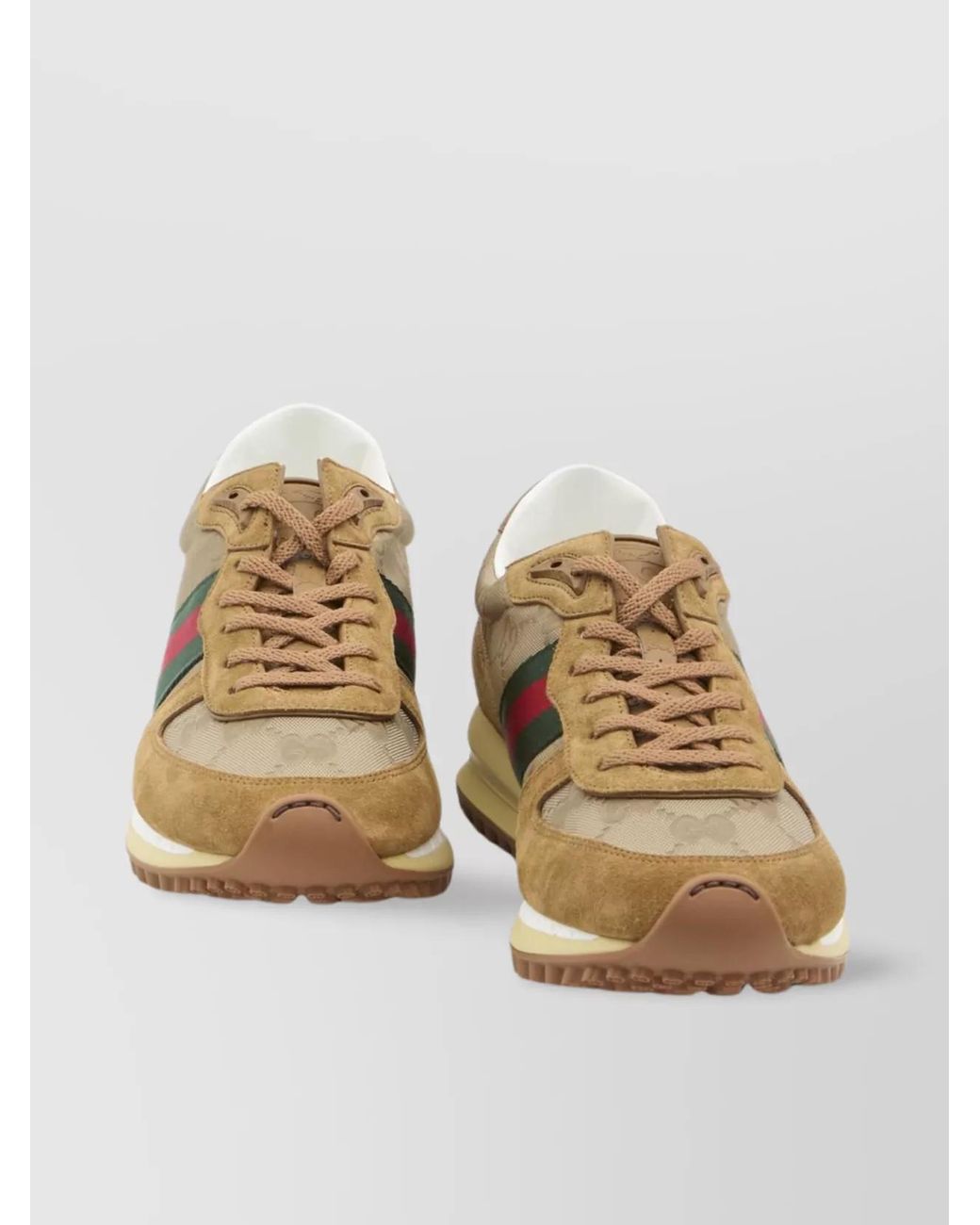 Gucci Brown Re-Motion Sneaker, Nylon for men