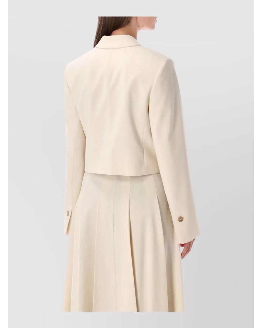 By Malene Birger Natural Tailored Suit Jacket