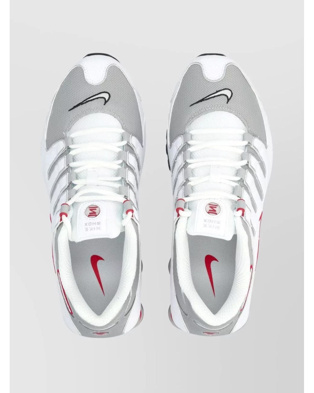 Nike White Leather Low-Top Sneakers