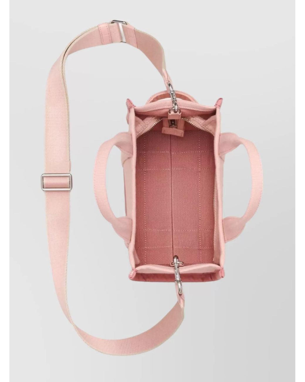 Marc Jacobs Pink The Tote Bag Small Jacquard Tote Bag