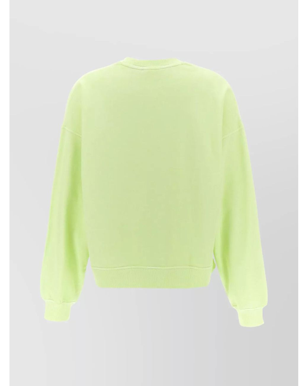 Carhartt Green Crew Neck Sweatshirt Ribbed Cuffs
