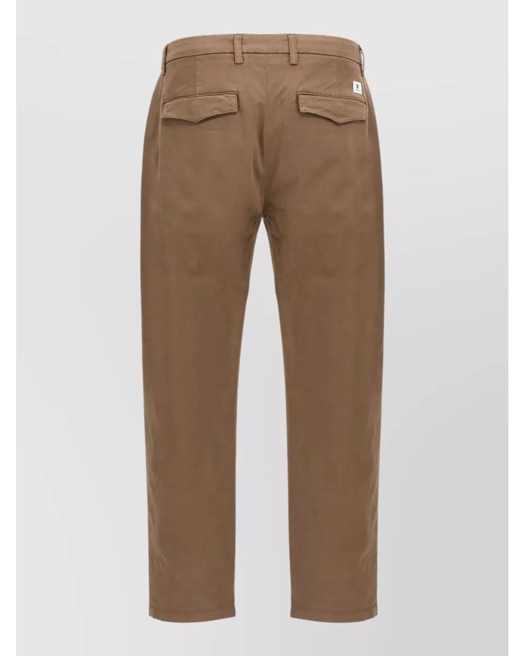 Department 5 Natural Cotton-Blend Straight-Leg Trousers for men