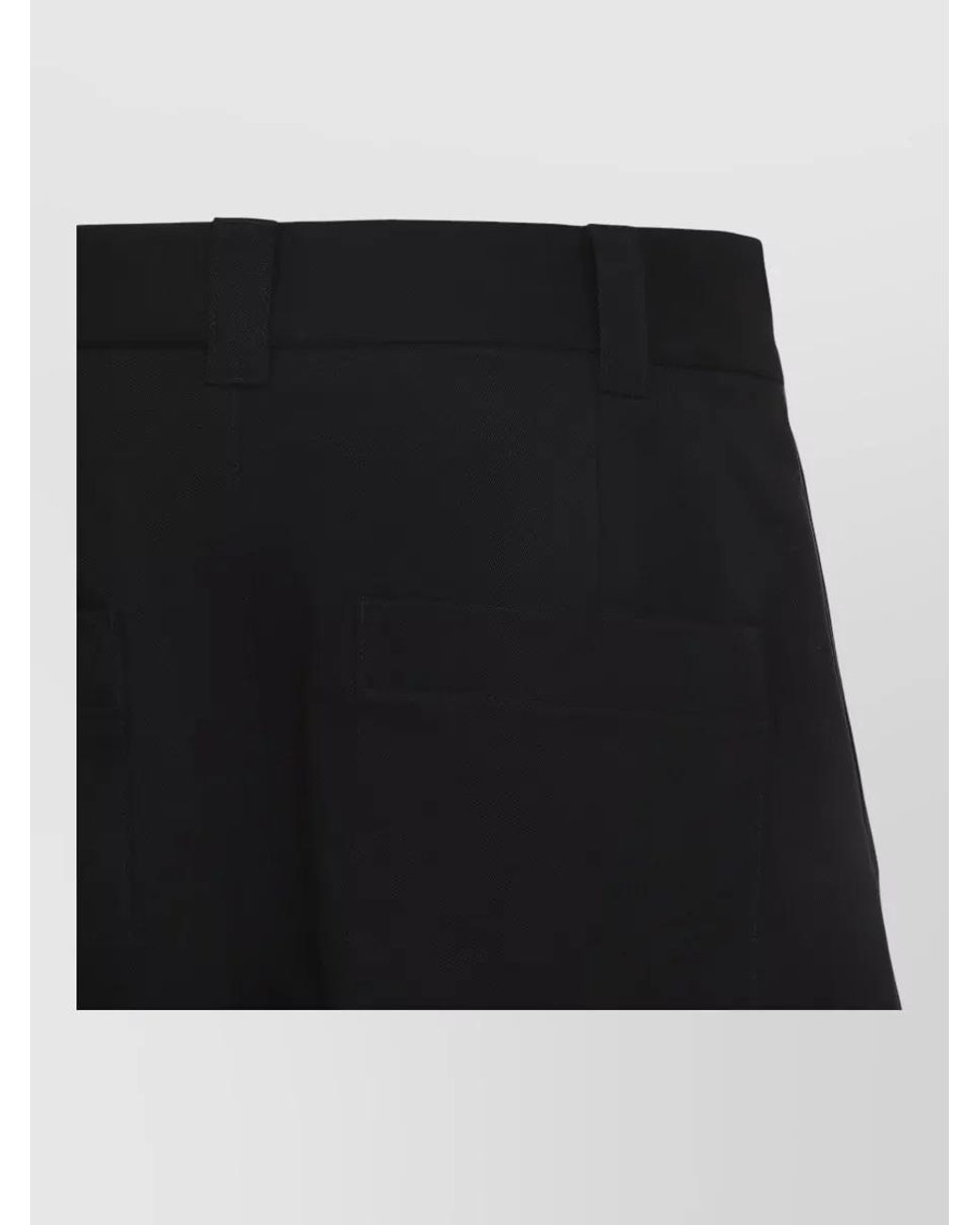 Studio Nicholson Blue High-Rise Wide-Leg Trousers for men