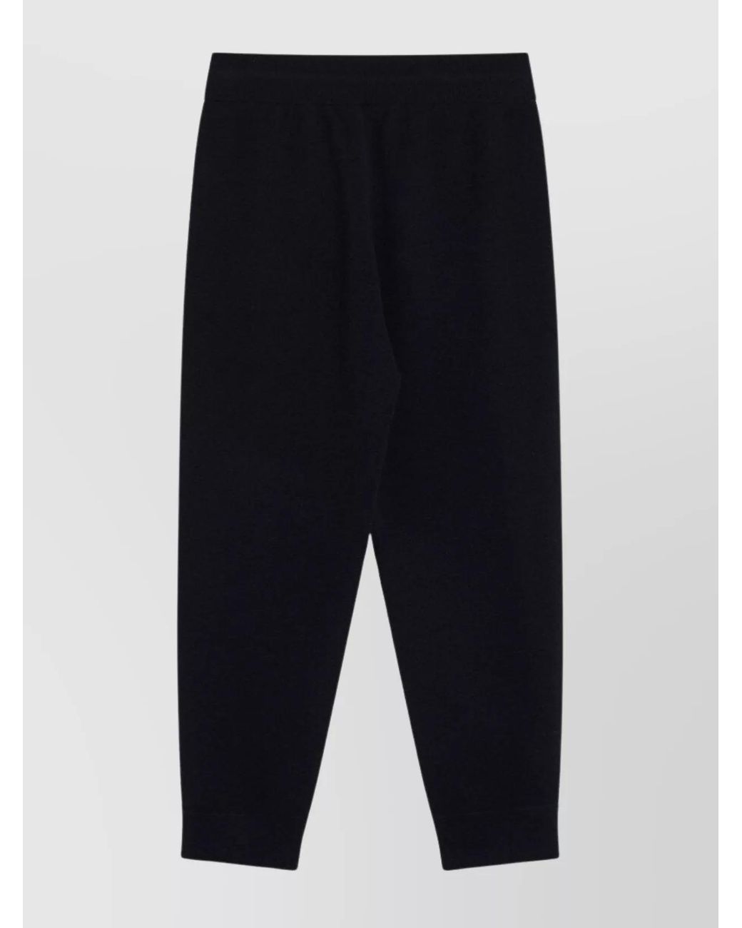 Burberry Blue Cashmere-Blend Track Pants for men
