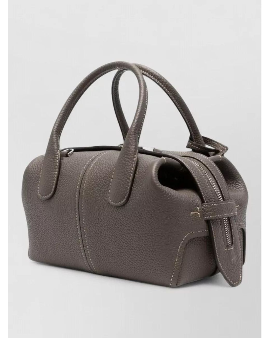 Tod's Gray Di Bag Mini Leather Shoulder Bag