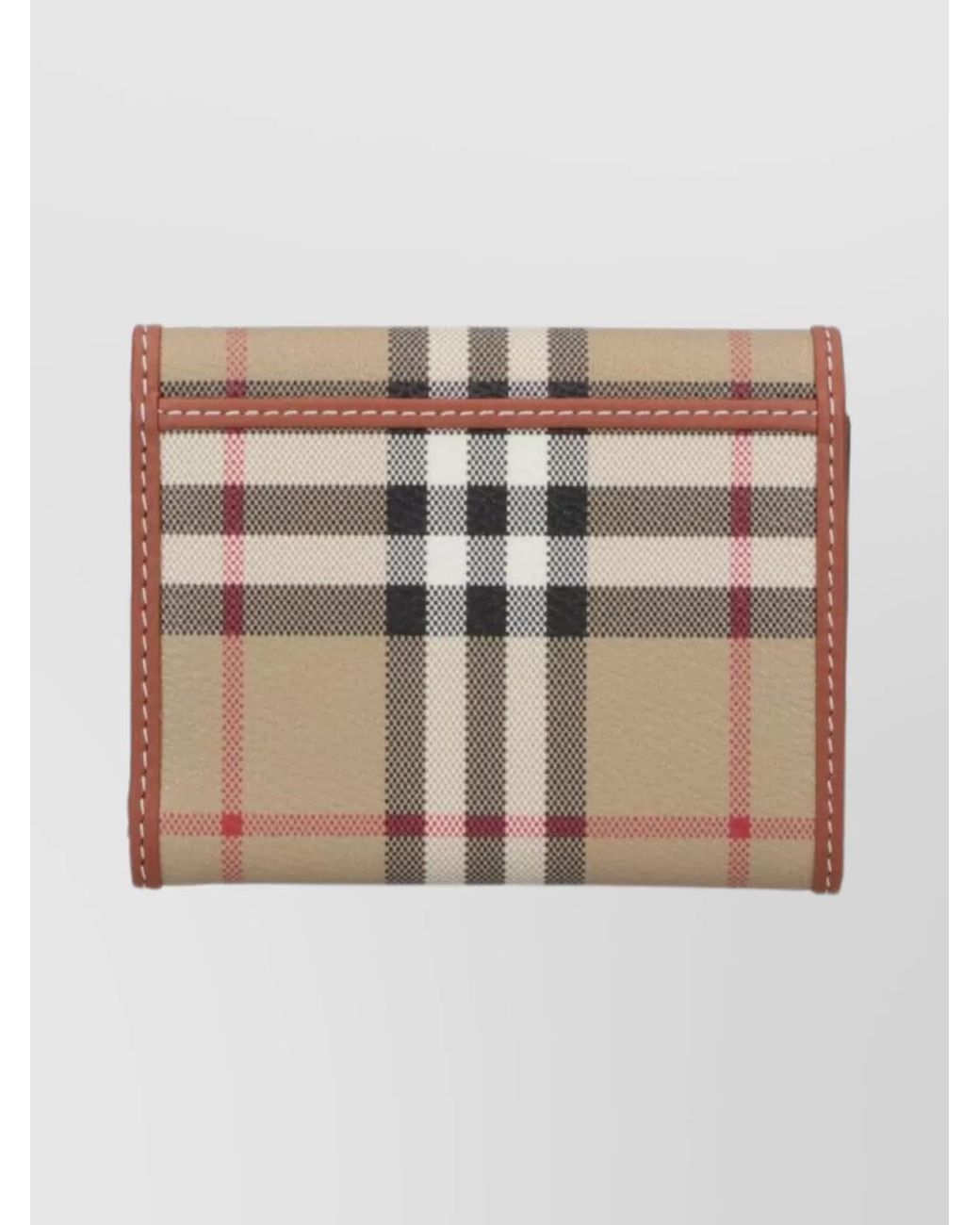 Burberry Natural Check Folding Wallet