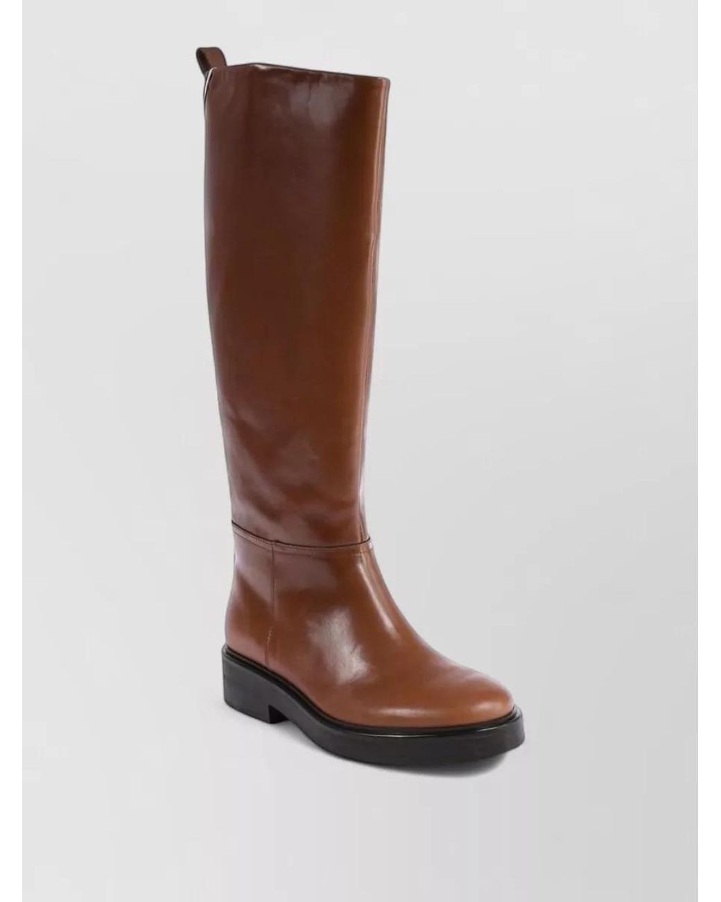 Tommy Hilfiger Brown Leather Ankle Boots
