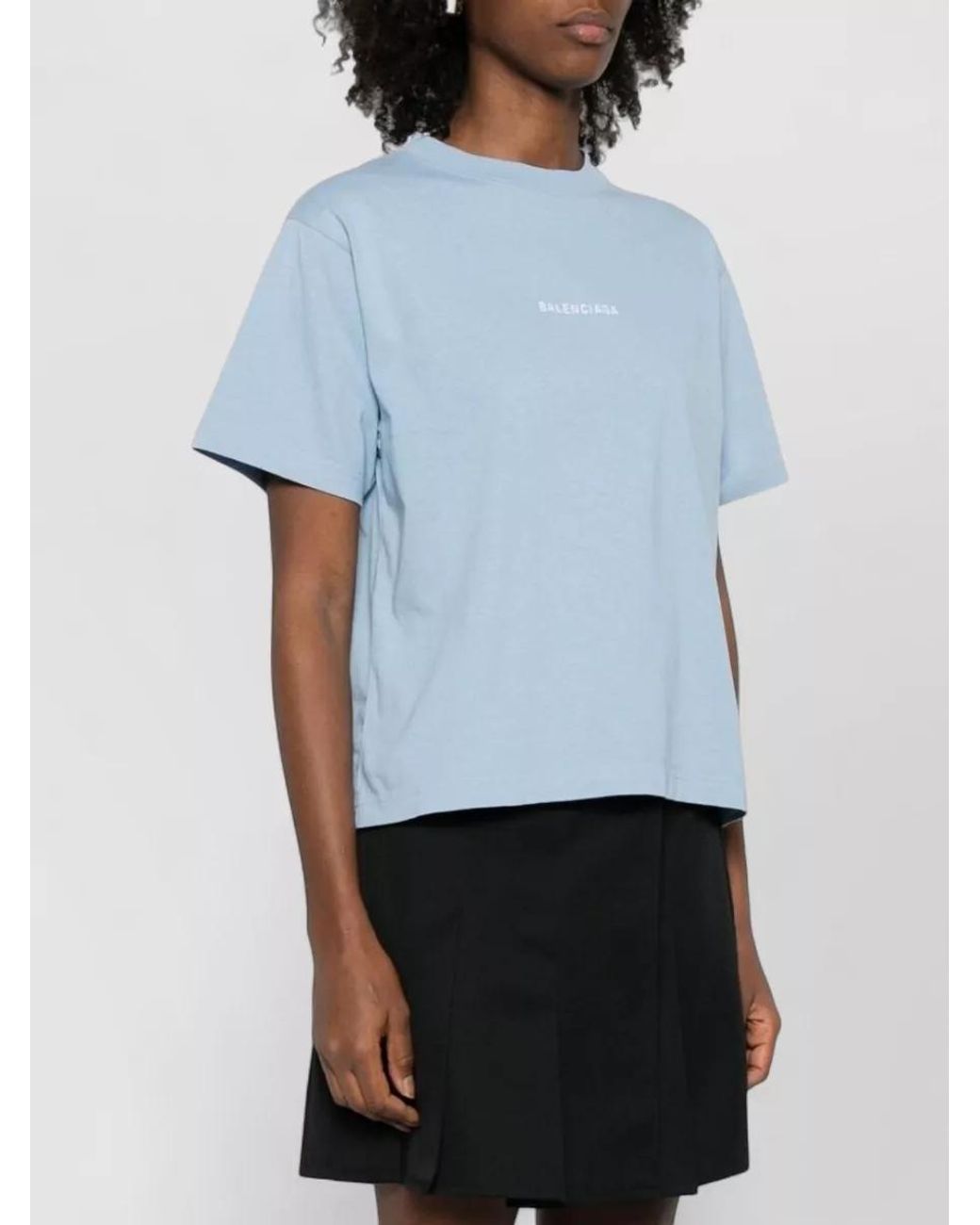 Balenciaga Blue T-Shirts