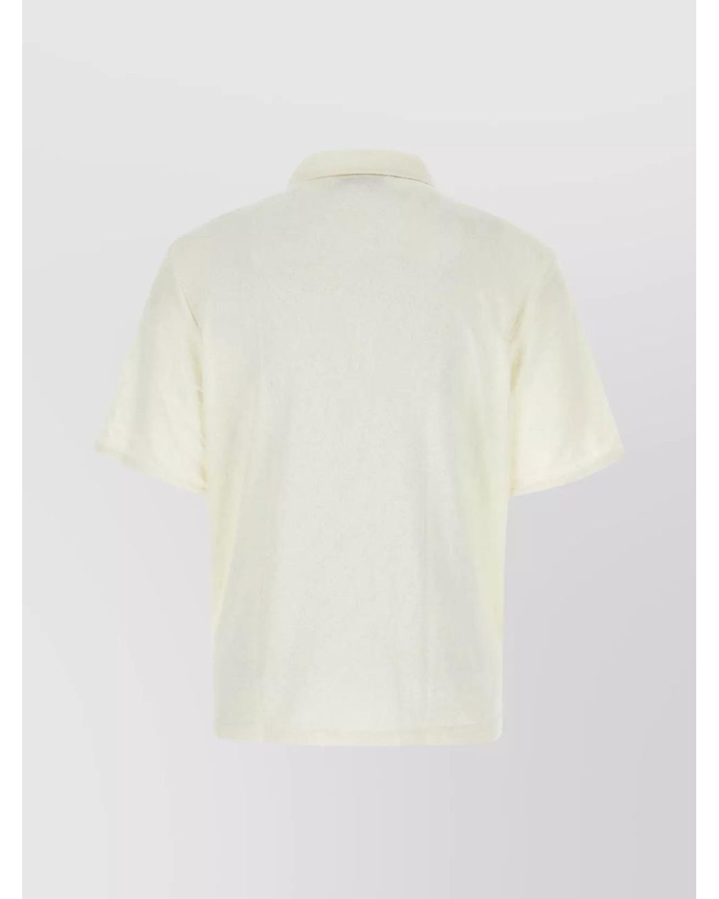Our Legacy White Bouclé Shirt for men