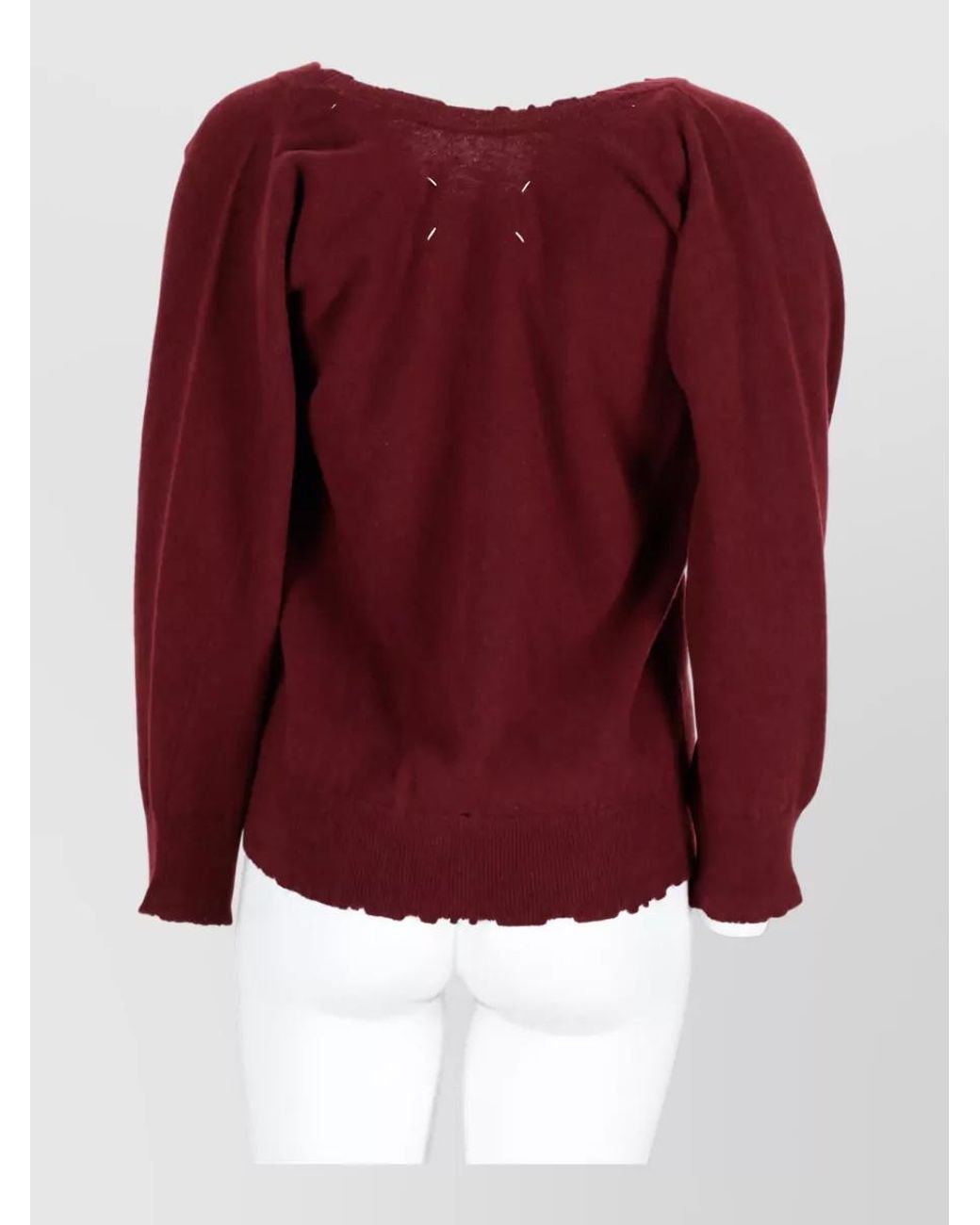 Maison Margiela Red Sweatshirt