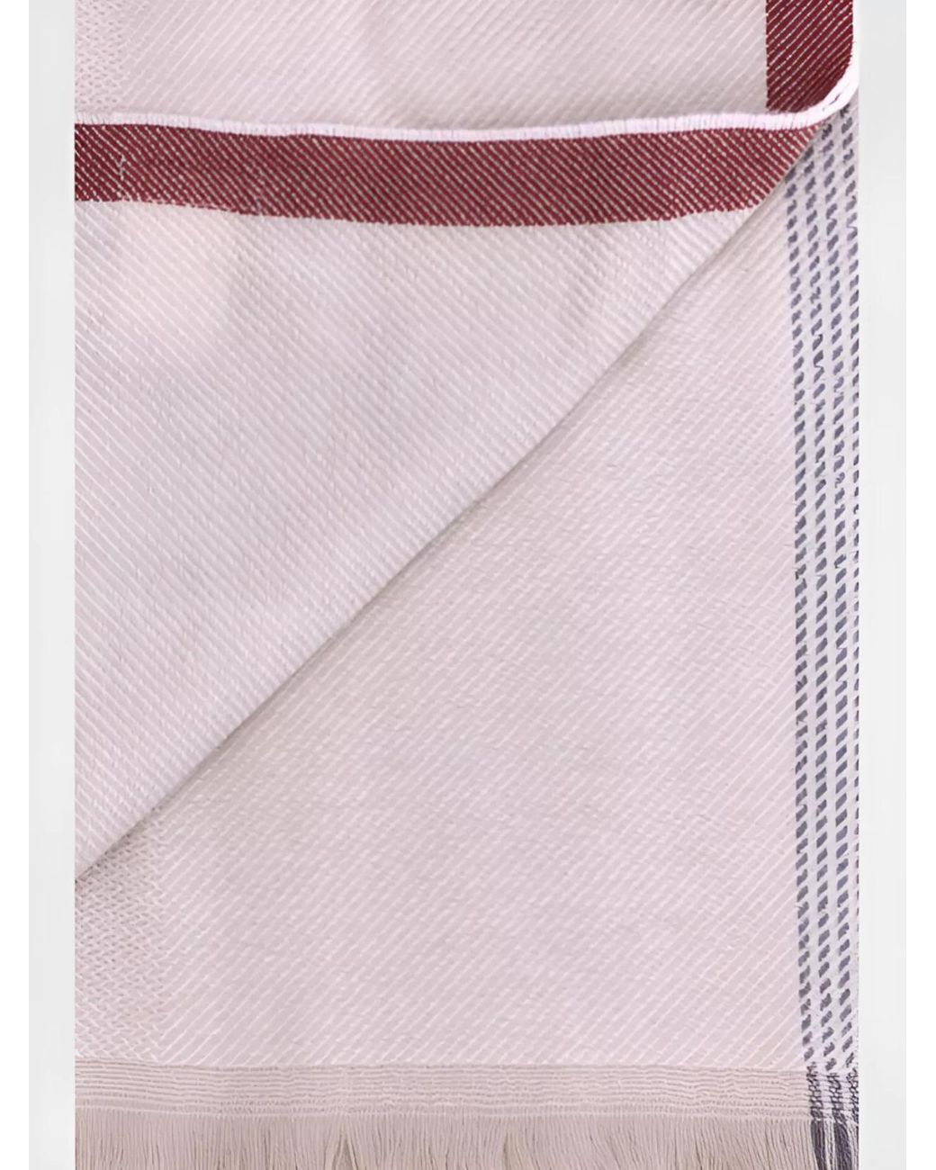 Brunello Cucinelli Pink Cashmere Wool Scarf for men