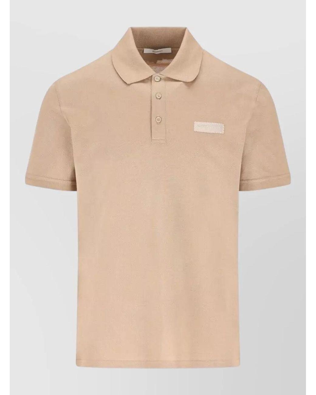 Givenchy Natural Cotton Polo Shirt for men