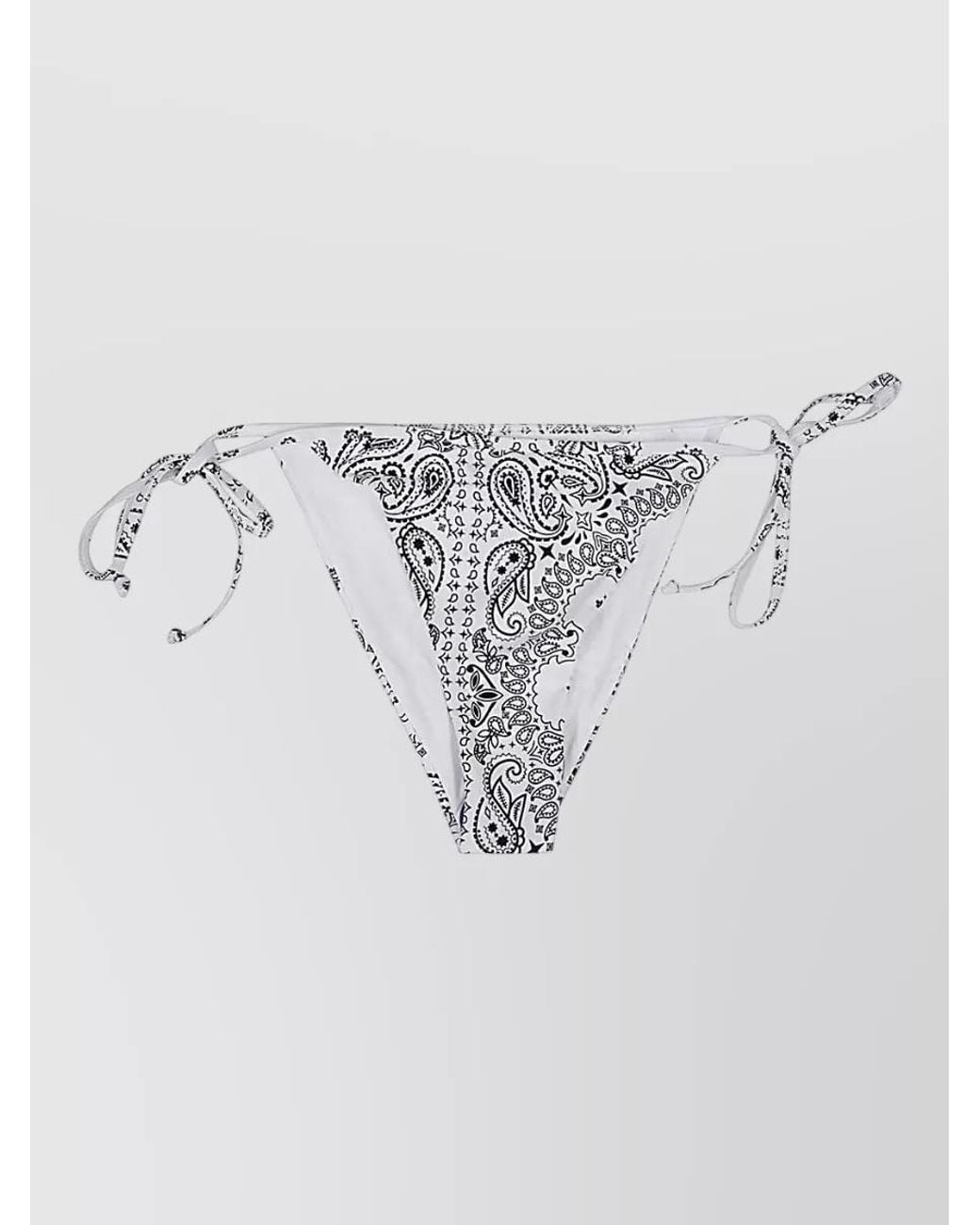 Mc2 Saint Barth Multicolor High-Rise Bandana-Print Bikini Briefs