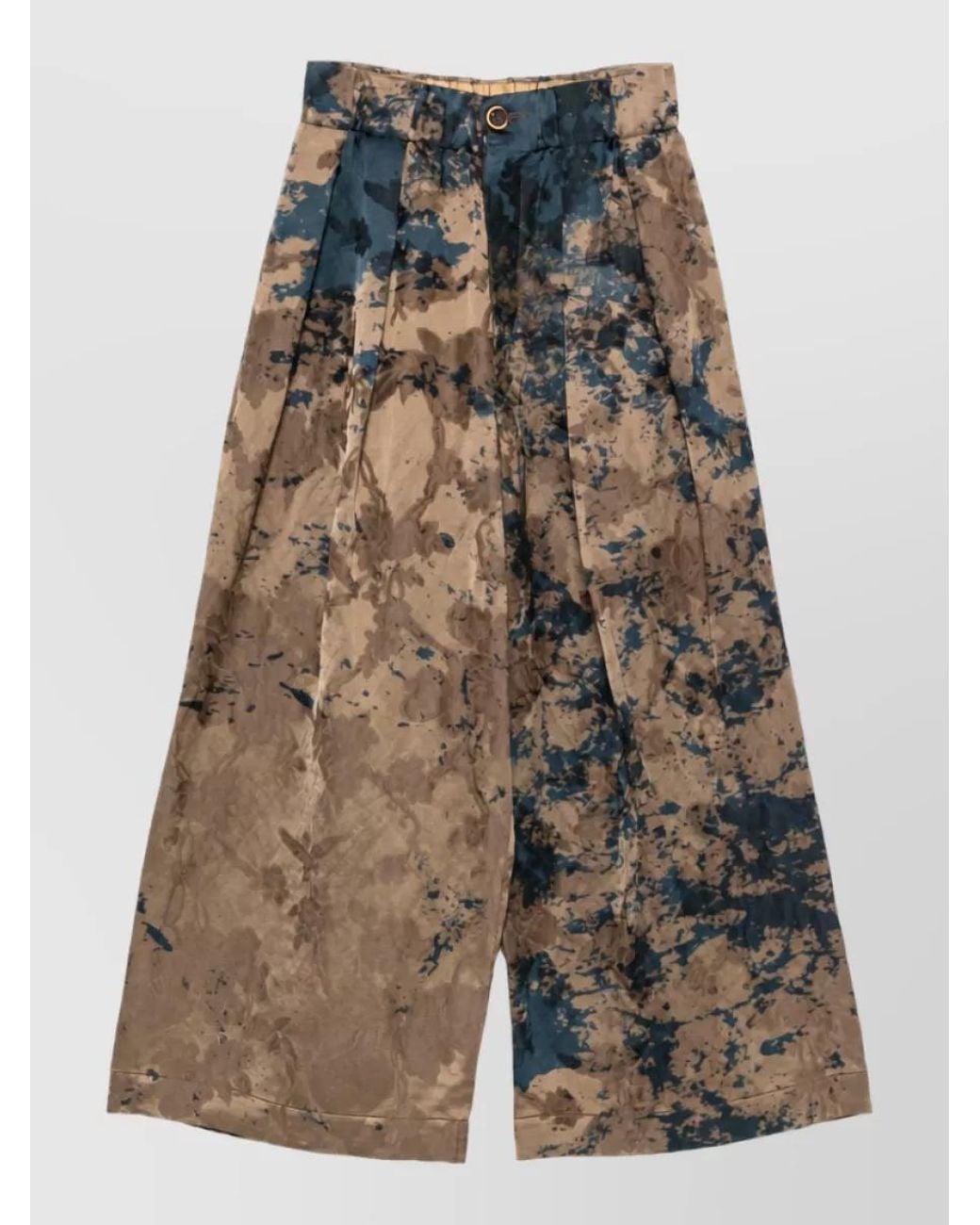 Uma Wang Multicolor Wide-Leg Trousers