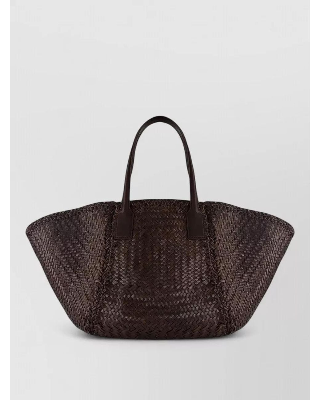 Dragon Diffusion Brown Teresa Leather Beach Bag