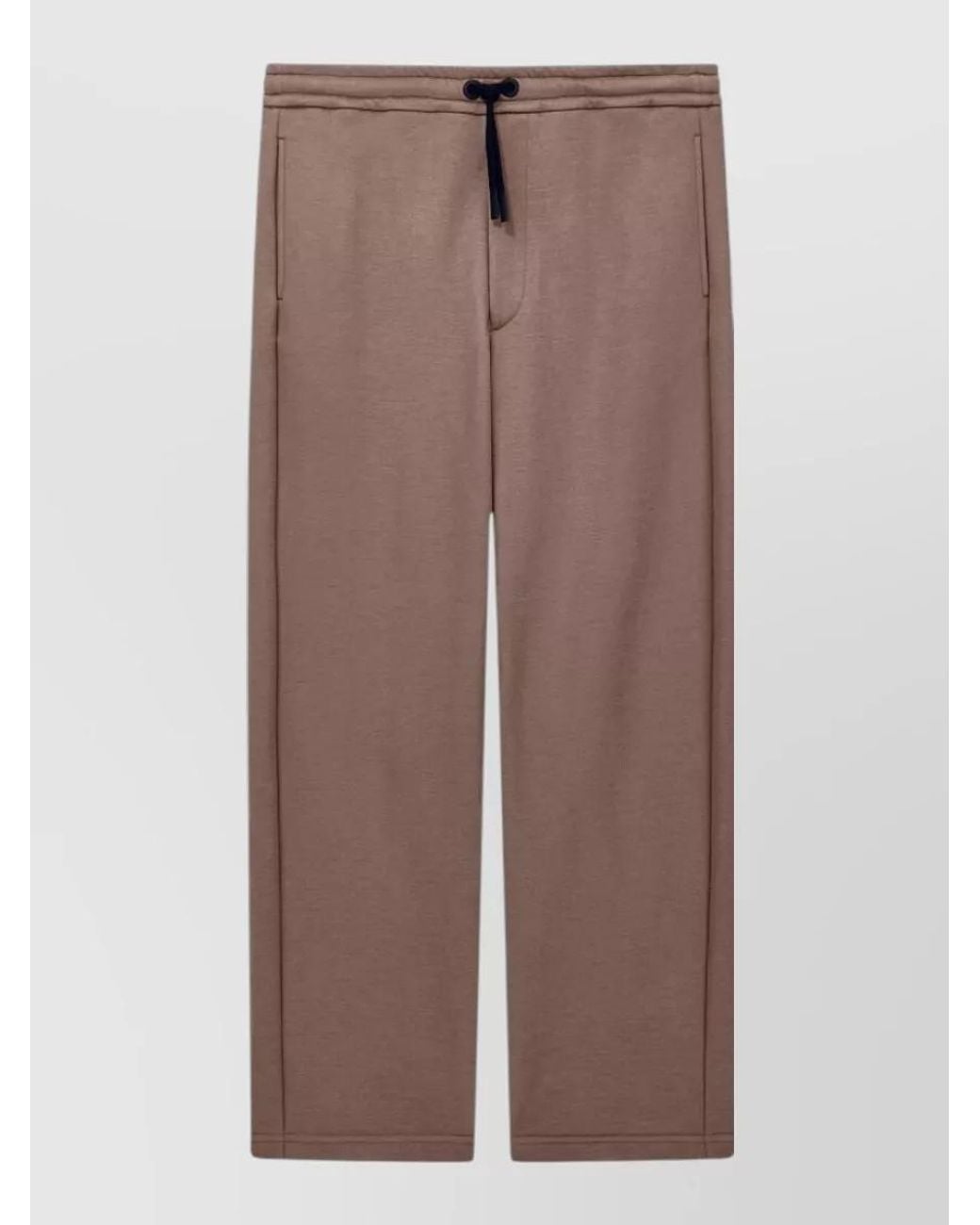 Giorgio Armani Brown Straight Chino Shorts for men