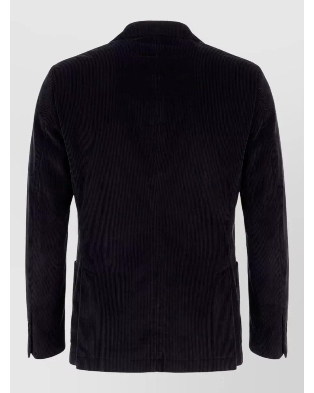 Lardini Blue Corduroy Jacket for men