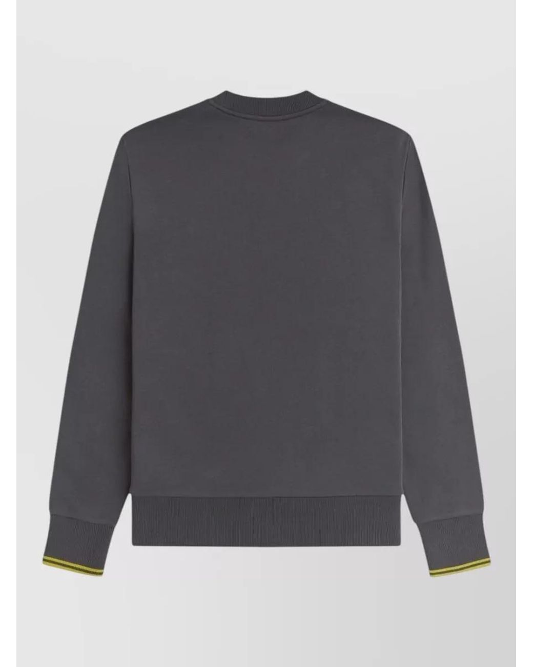Fred Perry Gray Regular-Fit Logo T-Shirt for men