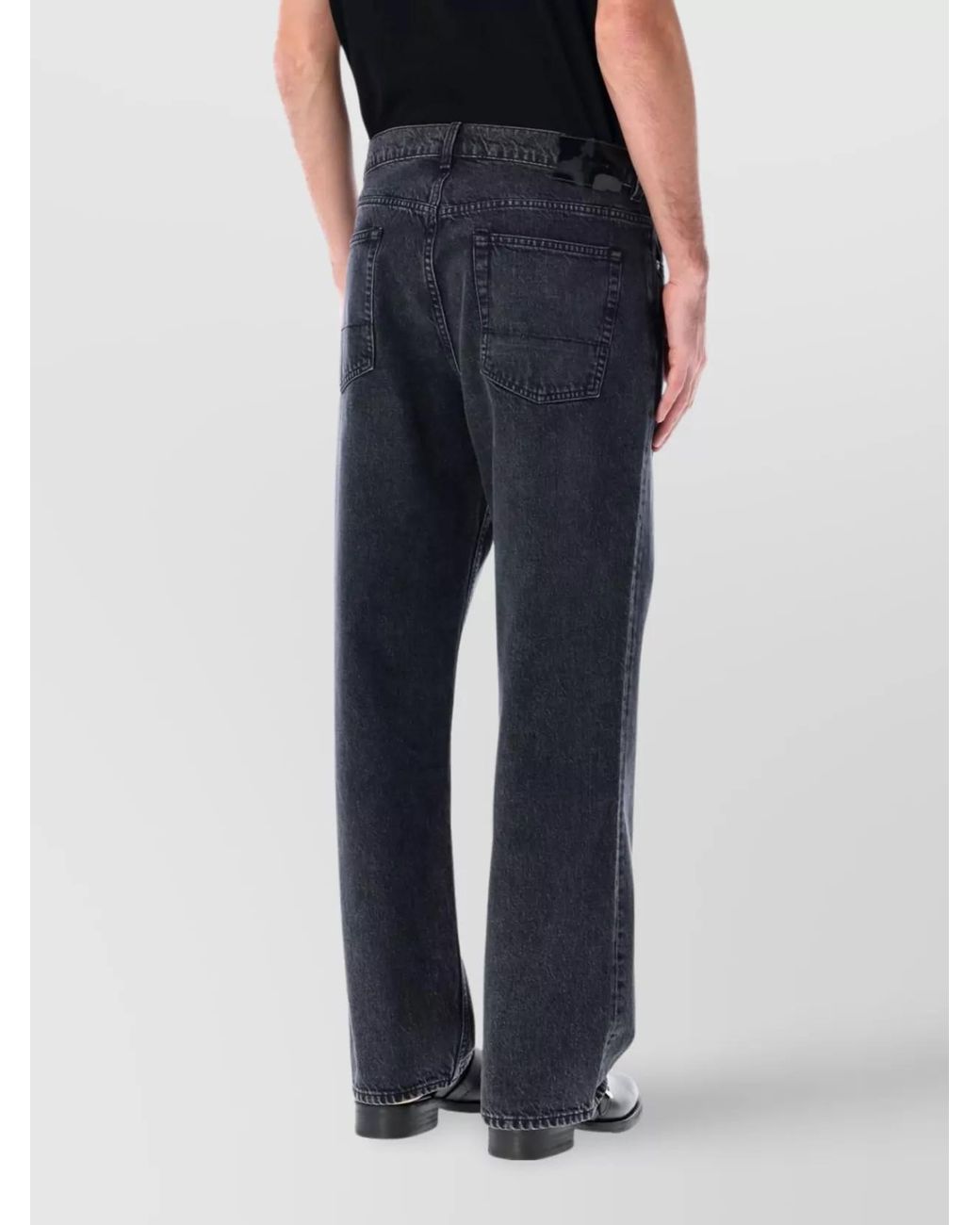 Our Legacy Blue Denim Straight-Leg Jeans for men