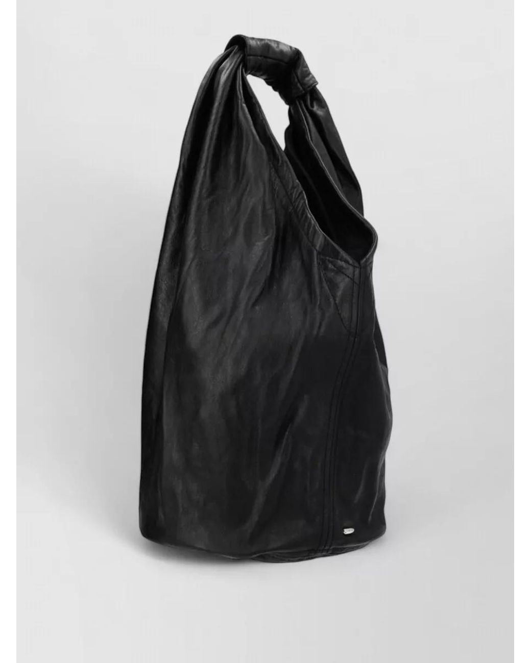 Our Legacy Black Leather Shoulder Bag for men