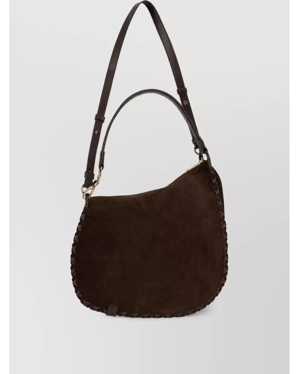 Orciani Brown Leather Shoulder Bag