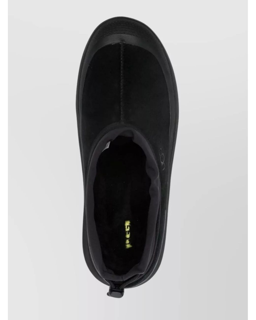 Ugg Black Suede Leather Slip-On Loafers for men